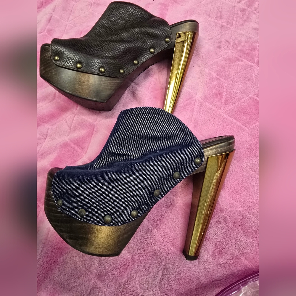 🩷🩷Fendi🩷🩷 Open Toe Platforms- Size 36 1/2